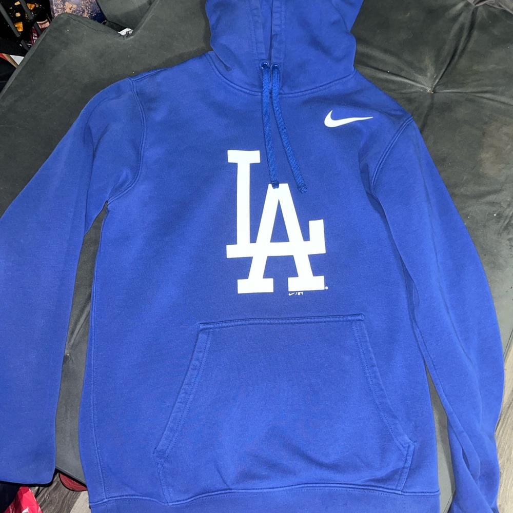 Nike Royal Blue Hoodie with LA Logo